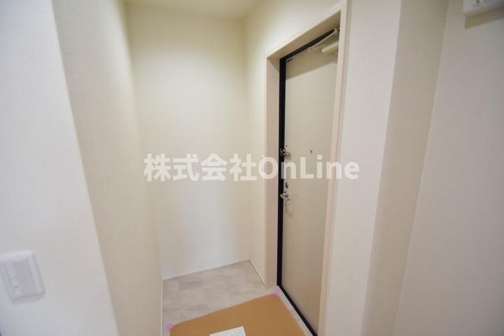 大阪府東大阪市友井1丁目(アパート)の賃貸物件の玄関