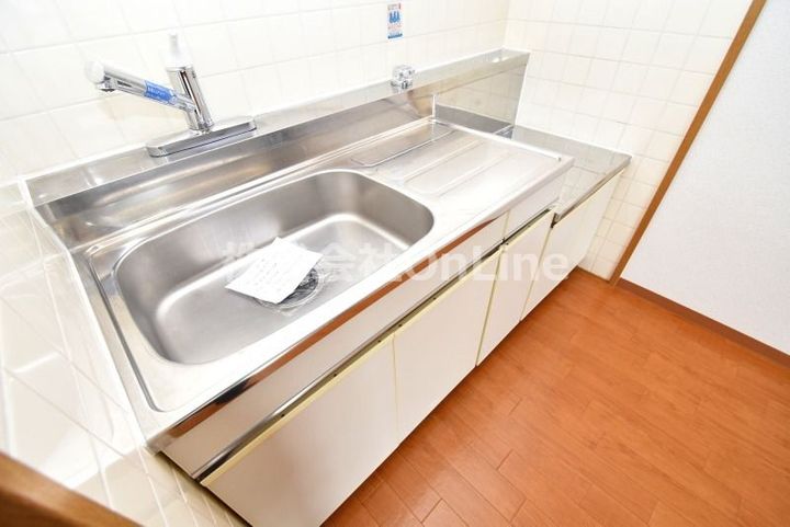 大阪府東大阪市稲葉4丁目(マンション)の賃貸物件101のキッチン