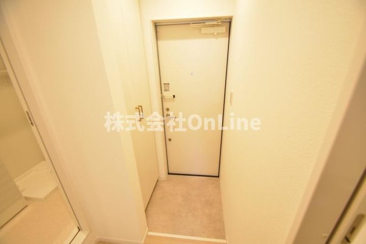 大阪府東大阪市衣摺1丁目(アパート)の賃貸物件の玄関