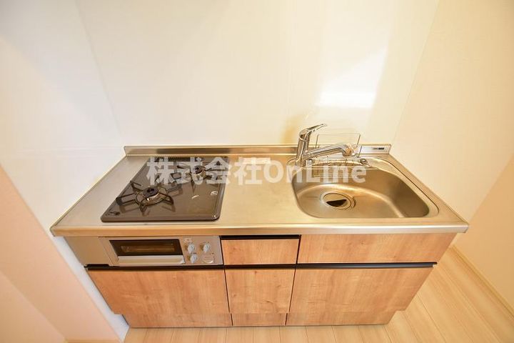 大阪府東大阪市下小阪1丁目(アパート)の賃貸物件のキッチン