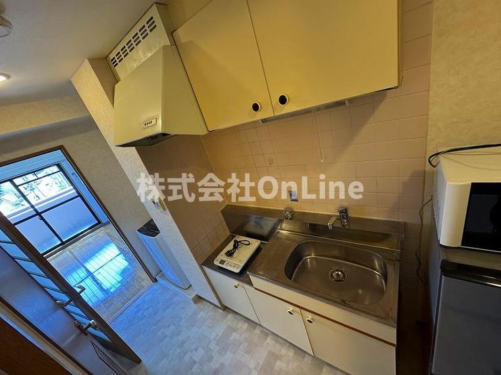 大阪府東大阪市若江西新町4丁目(マンション)の賃貸物件のキッチン