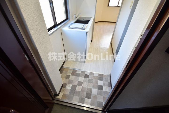 大阪府東大阪市下小阪1丁目(マンション)の賃貸物件の玄関