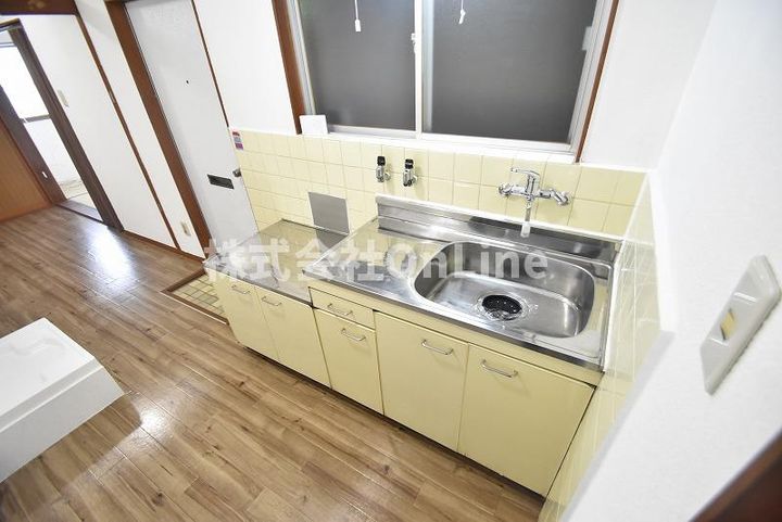 大阪府東大阪市大蓮南2丁目(マンション)の賃貸物件303のキッチン