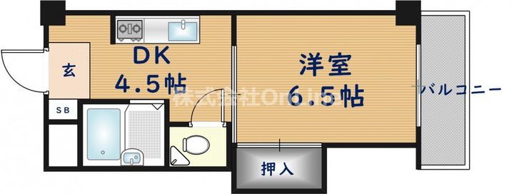 北島ハイツの間取り