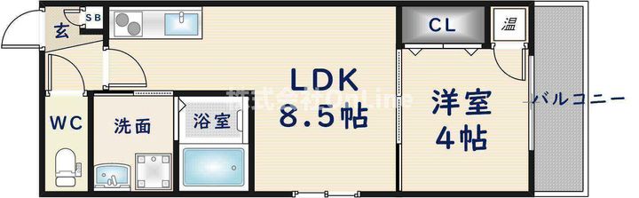 F mirai Lepusの間取り
