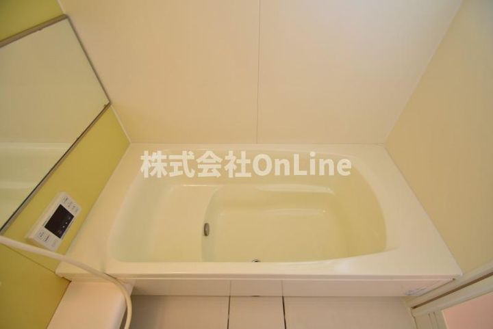 大阪府東大阪市吉田下島(アパート)の賃貸物件の風呂