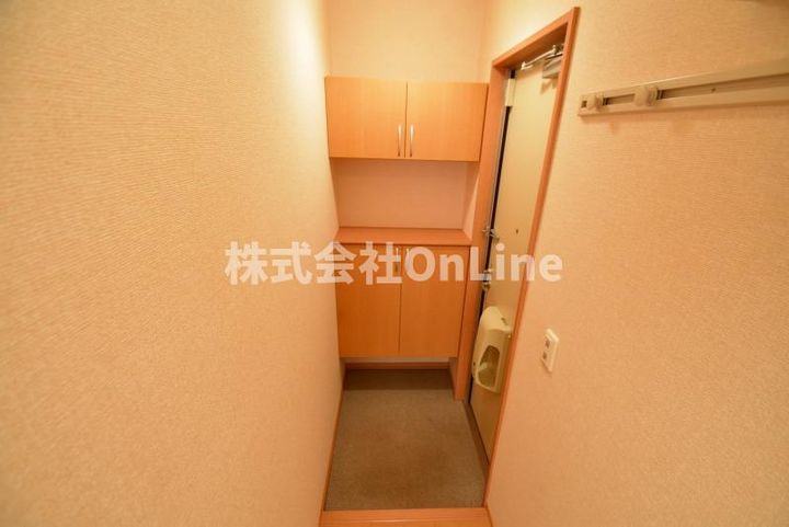 大阪府東大阪市吉田下島(アパート)の賃貸物件の玄関