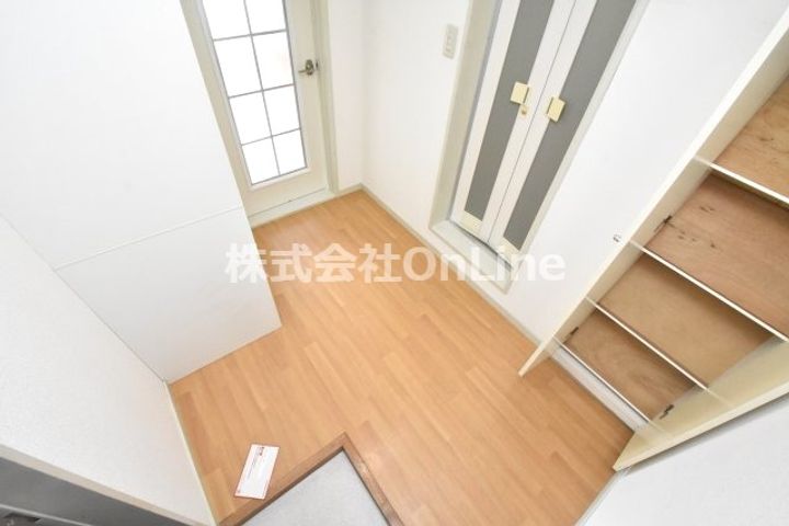 大阪府東大阪市吉松1丁目(アパート)の賃貸物件の玄関