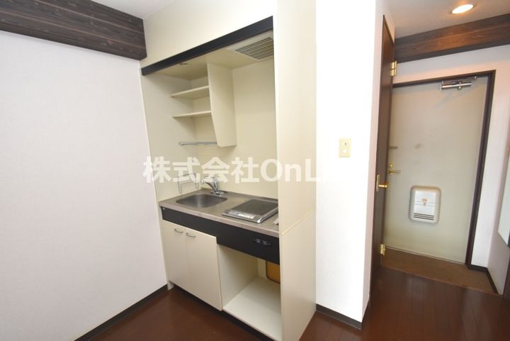 大阪府東大阪市新町(マンション)の賃貸物件のキッチン