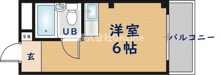 大阪府東大阪市菱屋西2丁目(マンション)の賃貸物件の間取り