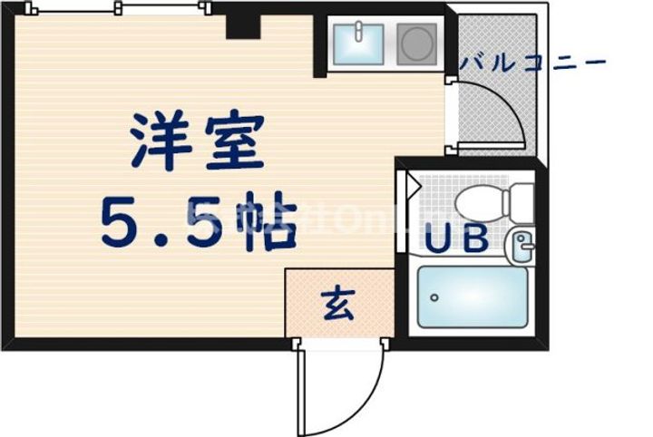 べルメゾンⅡの間取り