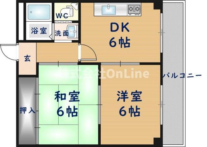 大谷ビルの間取り