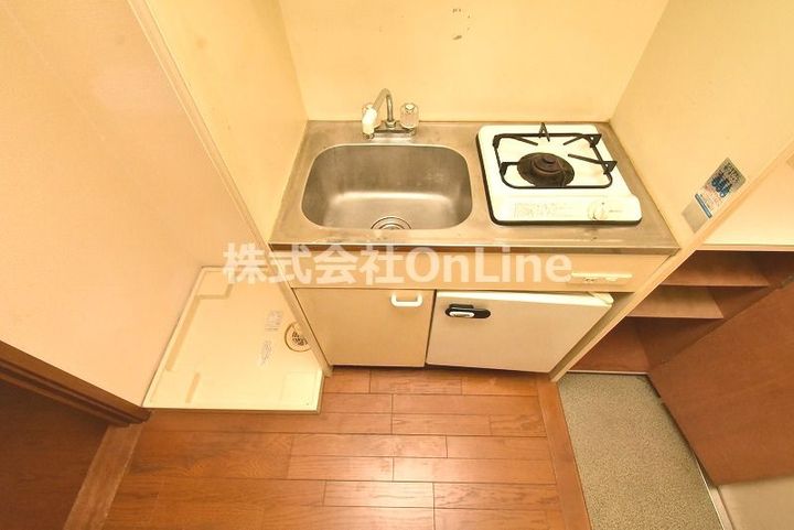 大阪府東大阪市友井2丁目(マンション)の賃貸物件のキッチン