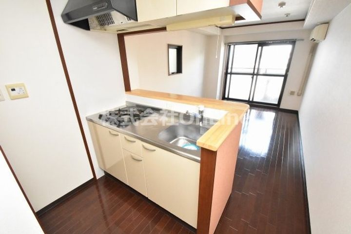 大阪府東大阪市菱屋西1丁目(マンション)の賃貸物件のキッチン