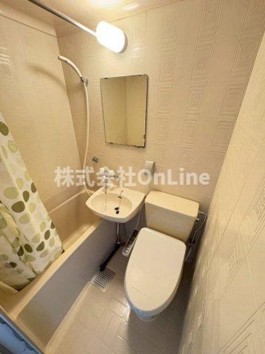 大阪府東大阪市小若江1丁目(マンション)の賃貸物件の風呂