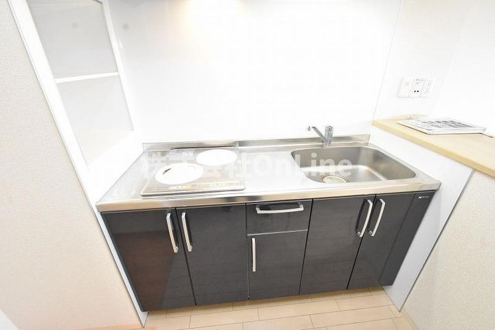 大阪府東大阪市岩田町1丁目(マンション)の賃貸物件のキッチン