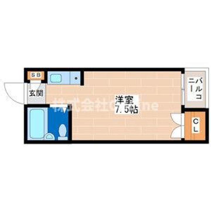 大阪府大阪市平野区加美東1丁目(マンション)の賃貸物件の間取り