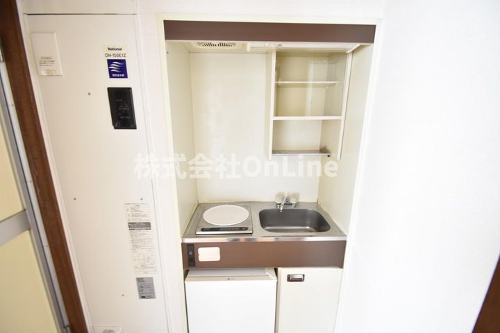 大阪府東大阪市近江堂2丁目(マンション)の賃貸物件のキッチン
