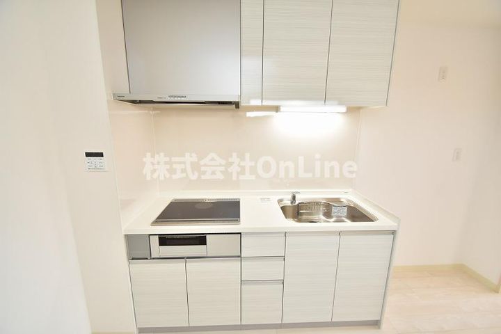 大阪府東大阪市柏田本町(アパート)の賃貸物件のキッチン