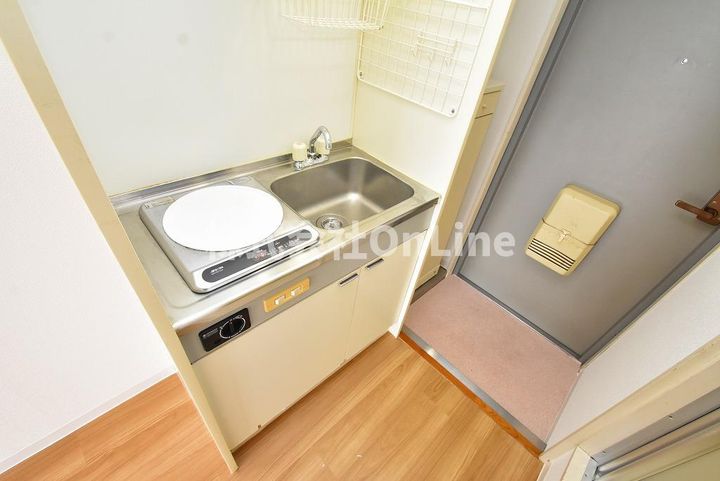 大阪府東大阪市小若江4丁目(マンション)の賃貸物件のキッチン