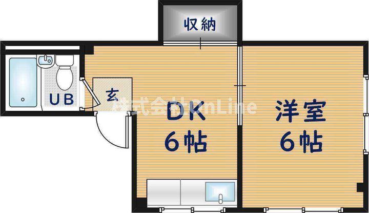 大阪府東大阪市小阪2丁目(マンション)の賃貸物件の間取り