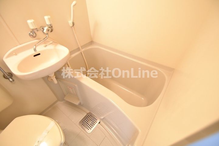 大阪府東大阪市長田2丁目(マンション)の賃貸物件の風呂