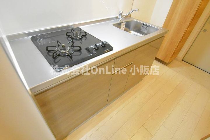 大阪府東大阪市花園本町1丁目(アパート)の賃貸物件のキッチン