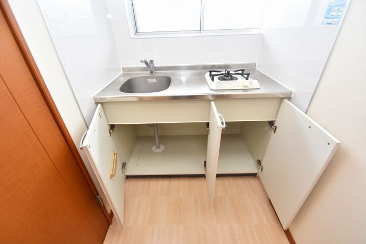 大阪府東大阪市下小阪1丁目(マンション)の賃貸物件のキッチン