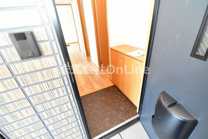 大阪府東大阪市新池島町2丁目(アパート)の賃貸物件の玄関