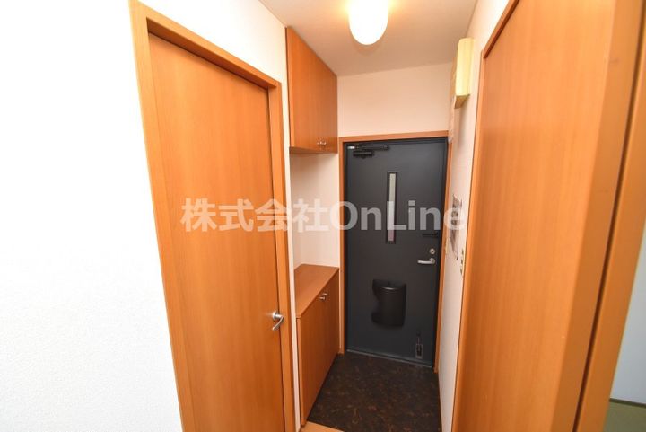 大阪府東大阪市新池島町2丁目(アパート)の賃貸物件の玄関