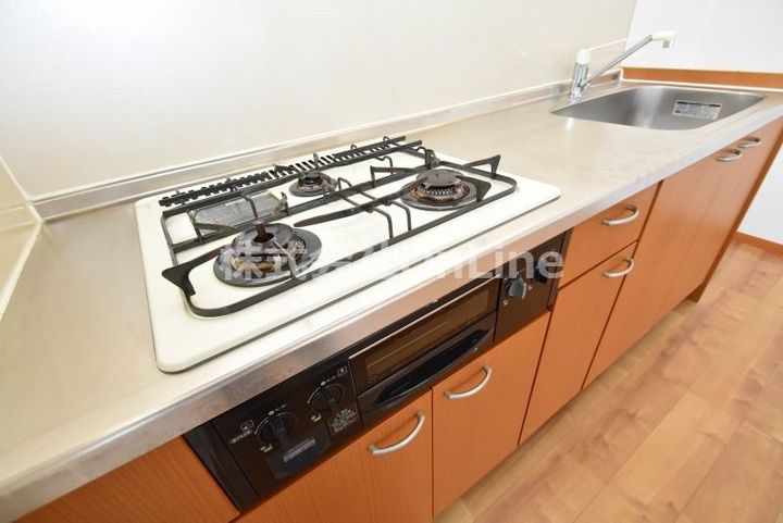 大阪府東大阪市新池島町2丁目(アパート)の賃貸物件のキッチン