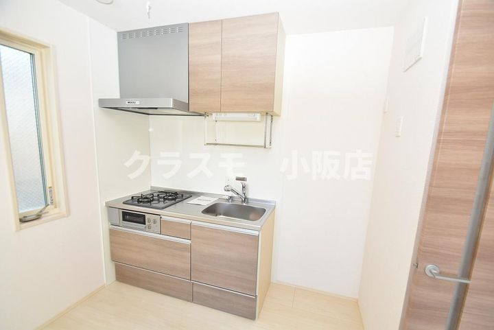 大阪府東大阪市中新開2丁目(アパート)の賃貸物件のキッチン