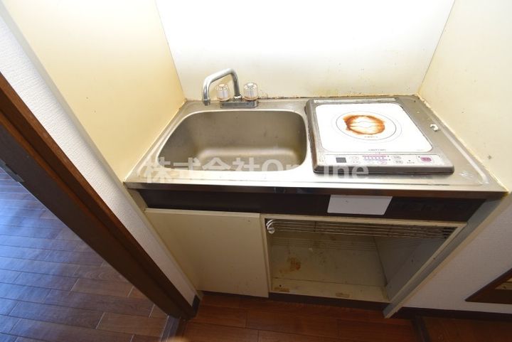 大阪府東大阪市御厨栄町2丁目(マンション)の賃貸物件のキッチン