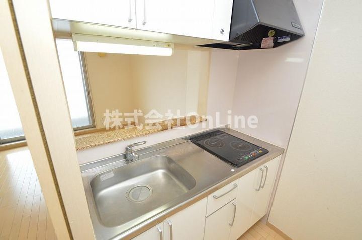 大阪府東大阪市西堤学園町1丁目(マンション)の賃貸物件のキッチン