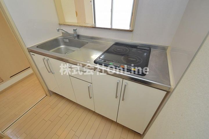大阪府東大阪市西堤学園町1丁目(マンション)の賃貸物件のキッチン
