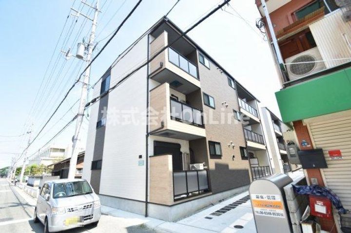 大阪府東大阪市玉串元町1丁目(アパート)の賃貸物件の外観