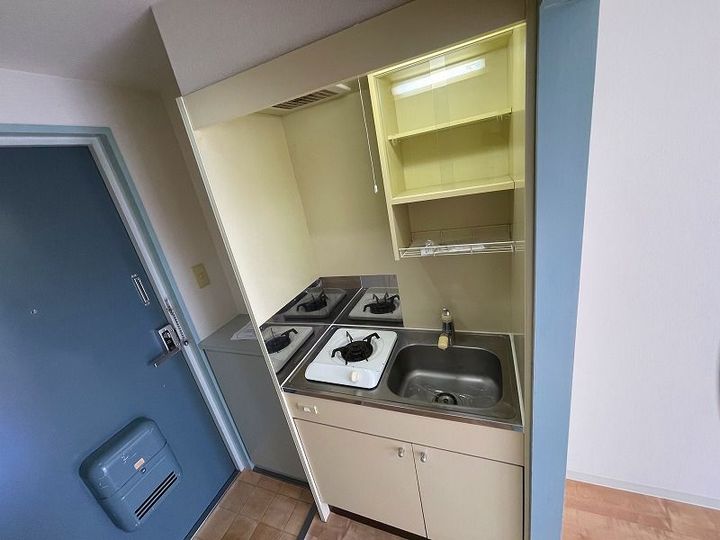 大阪府東大阪市永和1丁目(マンション)の賃貸物件のキッチン
