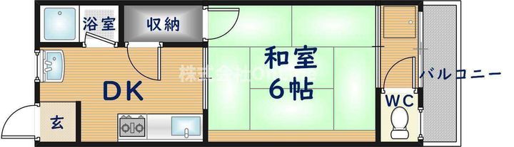 長栄寺第5コープの間取り