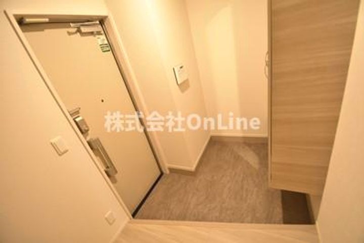 QUBE.2NDの玄関