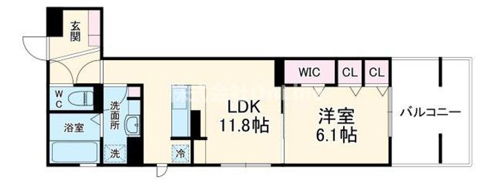 QUBE.2NDの間取り