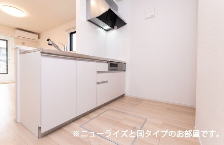林町アパートのキッチン
