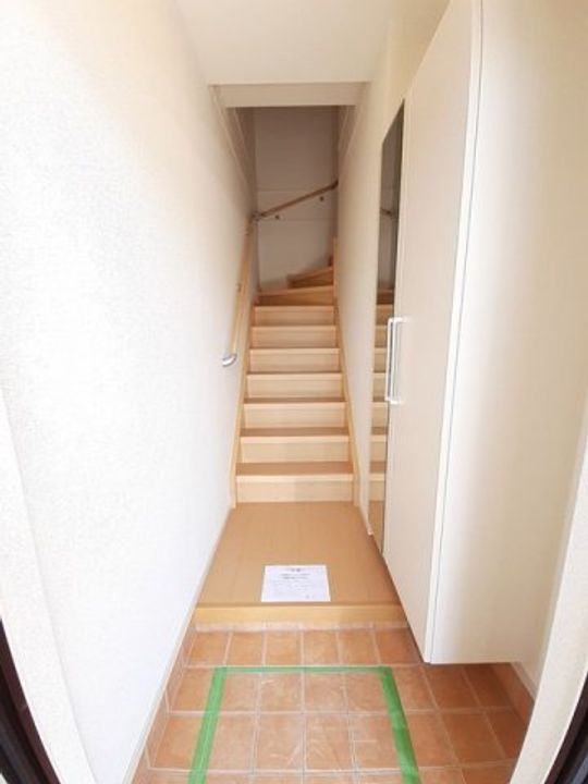ハーモニー成合の玄関