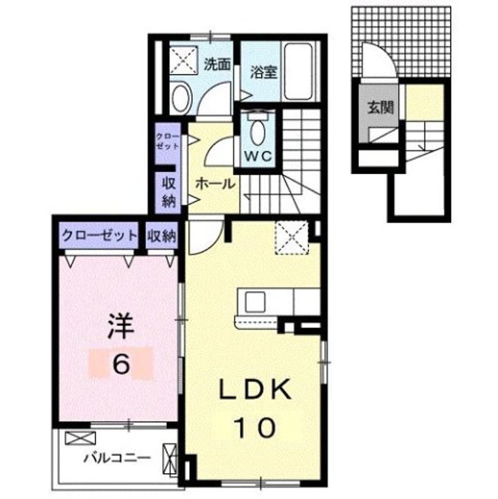 ダウンタウンヒルズの間取り