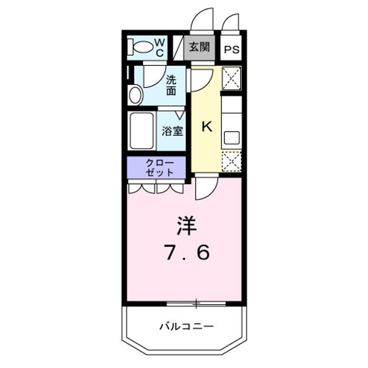 プロヴァンス吉岡の間取り