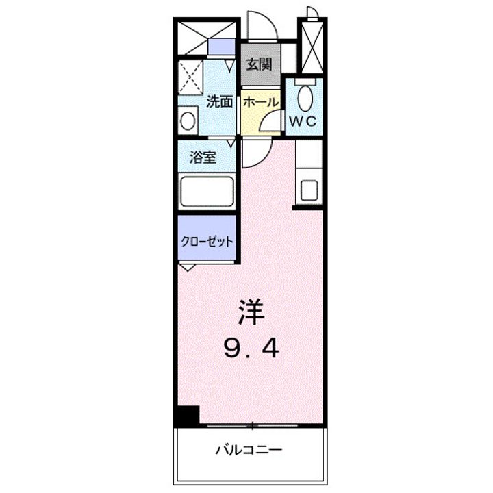 リフティ新浜 Ⅰの間取り