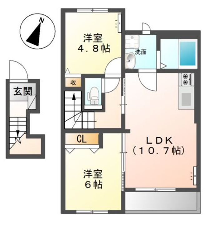 グランリヴィエールの間取り