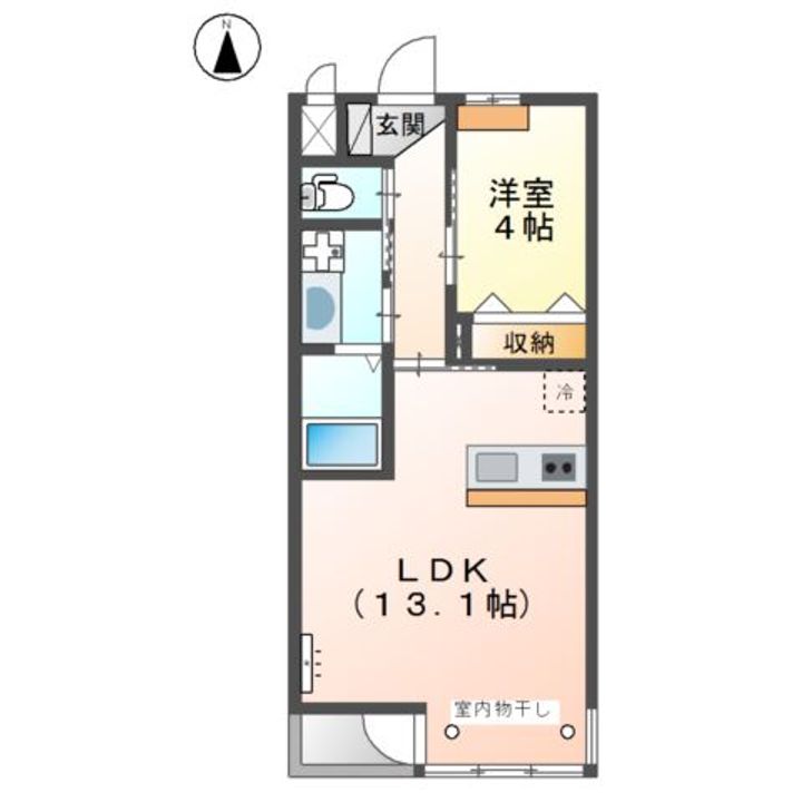 アルバMの間取り