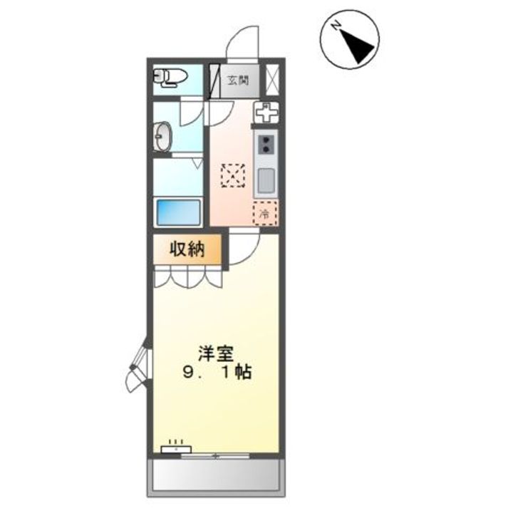 フェリスの間取り