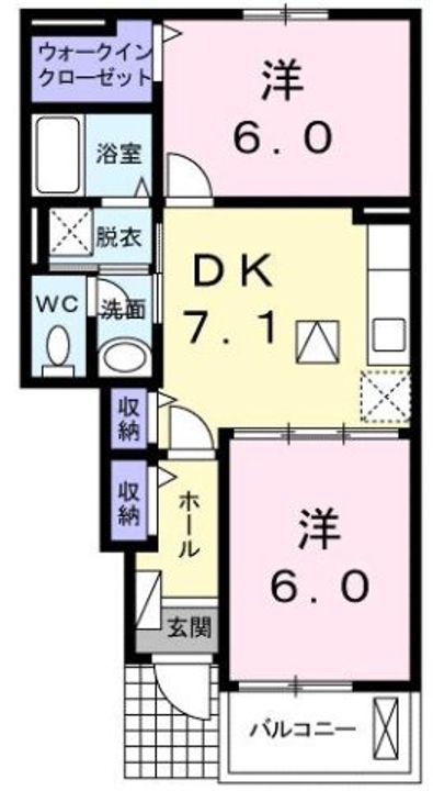 ベアート サリーナの間取り
