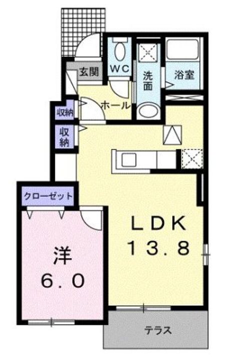 プロスパー キョウエイの間取り
